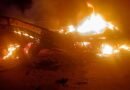 <div>Chemical-laden tanker catches fire on Rajasthan’s Nagaur Highway; driver jumps to safety</div>