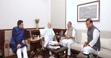 Assam CM Sarma accompanies Pradyut Bordoloi to meet HM Amit Shah after BJP entry