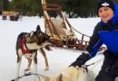 Bhagyashree enjoys wolf-driven sleigh ride during romantic Finland getaway with Himalay