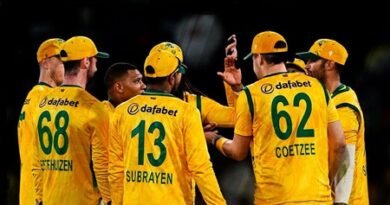 <div>NZ vs SA: ‘To come back from 2-1 and clinch the series is super special,’ says Maharaj after SA beat New Zealand</div>