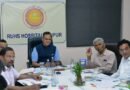 Raj Chief Secy visits RUHS hospital; directs officials to speed up progress for completion of RIMS