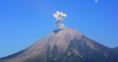 Mount Semeru volcano erupts in Indonesia