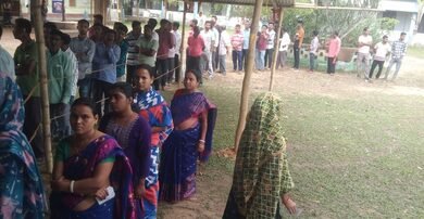Tripura bypolls: Voting underway amid tight security; nearly 53 pc turnout so far