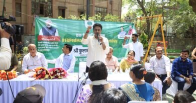 Delhi: Kuljeet Singh Chahal leads NDMC’s ‘Ek Ped Maa Ke Naam’ in Gole Market