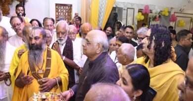 Gujarat CM attends consecration ceremony at renovated Sanatan Ramdham Temple in Ahmedabad