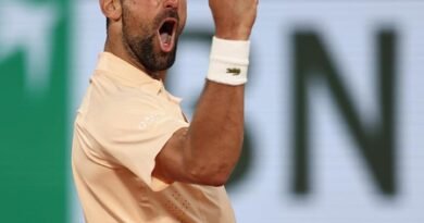Djokovic passes  Mpetshi Perricard test in Roland Garros opener