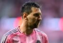 Messi suffers muscle fatigue in his left hamstring: Inter Miami