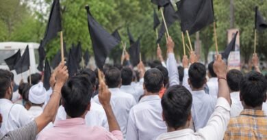 Nine RLP workers detained after black flags shown to Rajasthan BJP chief