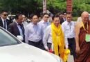 Myanmar Prez offers prayers for world peace at Mahabodhi, Sujata temples in Bodh Gaya (Ld)