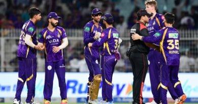 <div>IPL 2026: Allen, Raghuvanshi, Green pyrotechnics keep KKR’s hopes alive with 29-run win over GT (ld)</div>