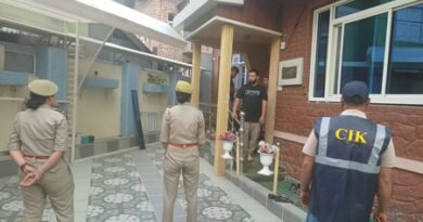 <div>J&K’s Counter Intelligence Kashmir raids multiple locations in terror-related case</div>