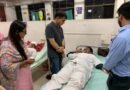 Gujarat Health Minister meets injured survivors of Bardoli bus tragedy in Surat hospital