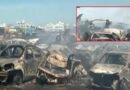 Massive fire at Pallikaranai dump yard guts over 100 seized vehicles, smoke chokes south Chennai