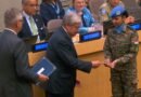 Indian woman combat helicopter pilot receives UN peacekeeping award