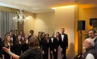 Slovakia welcomes PM Modi with stirring rendition of ‘Vande Mataram’