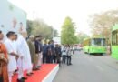 <div>HM Amit Shah flags off ‘PM eBus Sewa’ in Gandhinagar, 40 electric buses begin operations</div>