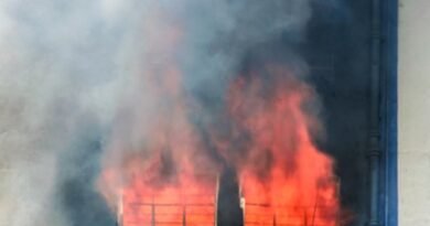Delhi: Three rescued after fire breaks out in electric meter panel of residential building in Keshav Puram