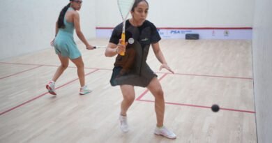 SRFI PSA Challenger Squash: Tanvi Khanna rallies from two games down to lift title