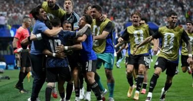 <div>FIFA WC: Argentina’s late fightback eliminates England, sets up Spain showdown</div>