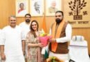 Hema Malini shares glimpse of daughter Esha Deol’s meeting with Bihar CM