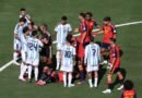 Ugly scenes at FIFA WC final: Punches thrown, Paredes grabs  Garcia by throat after final whistle