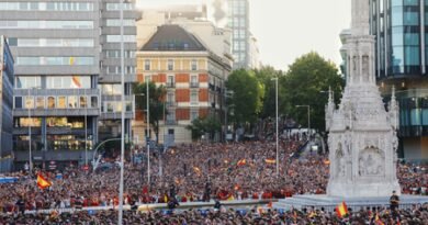 <div>Nearly 2 million celebrate Spain’s World Cup triumph in Madrid</div>