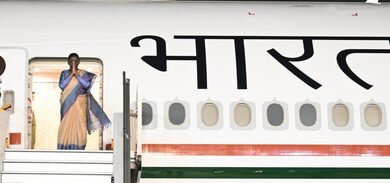 President Murmu returns to Delhi after concluding State visits to Moldova, North Macedonia, Romania