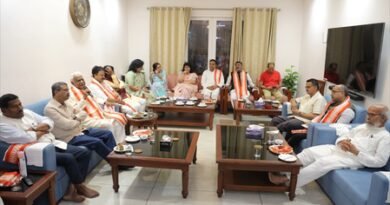 Dharmendra Pradhan holds development review meet with Odisha CM, senior BJP leaders