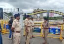 <div>Cauvery row: K’taka BJP, farmers stage protest; major police deployment at KRS dam site</div>