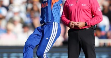 <div>3rd T20I: Prince, Harshit claim two each as Salt’s fifty helps England post 201/7</div>