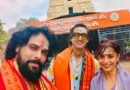 <div>‘Mahabharat’ actors Sourabh Raaj, Arpit Ranka, Pooja Sharma visit  Mallikarjuna Jyotirlinga in ‘Sawan’</div>