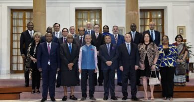 EAM Jaishankar interacts with visiting UN Permanent Representatives from 17 countries