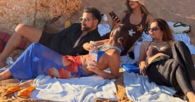 Rithvikk Dhanjani channels his inner Shah Rukh Khan during vacation with Krystle D’Souza