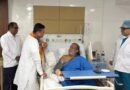 Bengal CM Adhikari visits ailing Mithun Chakraborty at hospital in Kolkata