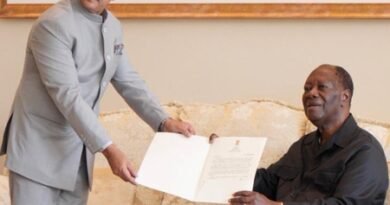MoS Kirti Vardhan Singh calls on Cote d’Ivoire President, discusses growing partnership