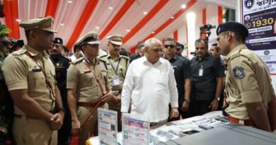 Gujarat CM reviews advanced police weaponry at arms exhibition in Amreli