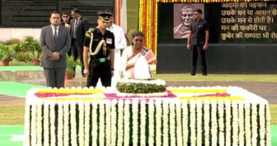 Prez Murmu, VP Radhakrishnan pay floral tributes to Atal Bihari Vajpayee at Sadaiv Atal