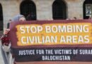 Baloch group condemns Pakistani airstrikes in Balochistan, calls for international probe