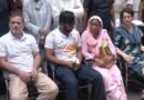 Rahul, Priyanka Gandhi continue dharna at Parliament Street Police Station with pellet victim; demand FIR