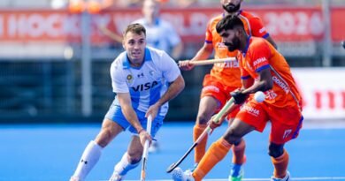 <div>Hockey World Cup: Indian men’s team’s semis hopes end in 3-5 defeat against Argentina (Lead)</div>
