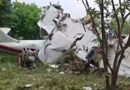 Two pilots die as plane on training flight crashes in Kanpur