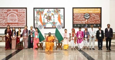 Tripura students celebrate Raksha Bandhan with Prez Murmu at Rashtrapati Bhavan