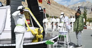 NITI Aayog vice chairman visits Siachen, world’s highest battlefield
