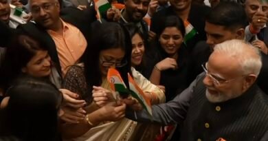 PM Modi receives grand welcome in Uzbekistan, women tie rakhi