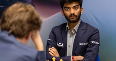 Chess Olympiad: Gukesh misses his chance as India drew with Azerbaijan; Savitha Shri wins seventh game