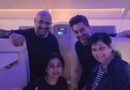 Shreya Ghoshal bumps into Falguni Pathak mid-air, has a fangirl moment