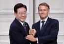 South Korean President Lee wraps up France visit, heads home