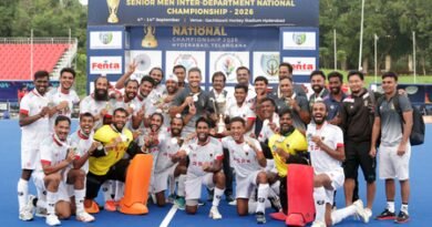 Sr Men Inter-Department National Hockey: Railway Sports Promotion Board clinch title