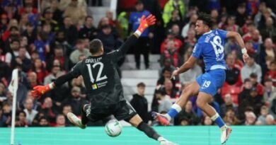 Brighton knock Man Utd out of the Carabao Cup; Villa, Everton, Fleetwood progress to Rd-4