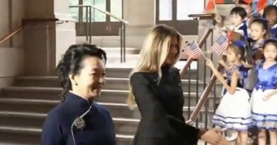 Melania Trump, Peng Liyuan visit Asian art museum